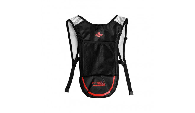 Outdoor cycling backpack red