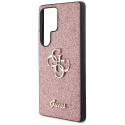 GUESS case for SAMSUNG S25 Ultra GUHCS25LHG4SGP (Fixed Glitter Big 4G) pink