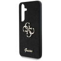 GUESS case for SAMSUNG S25 Plus GUHCS25MHG4SGK (Fixed Glitter Big 4G) black