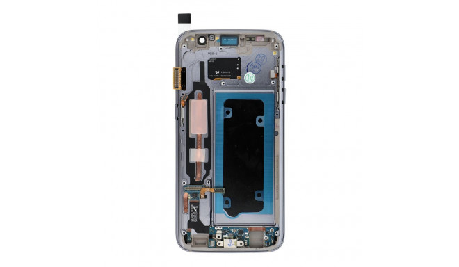 FixCell display LCD SAMSUNG S7 with frame black (refub)