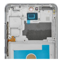 FixCell display LCD SAMSUNG S20 FE OLED with frame white