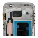 FixCell display LCD SAMSUNG S7 with frame gold (refub)