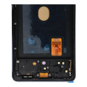 FixCell display LCD SAMSUNG S20 FE OLED with frame dark blue
