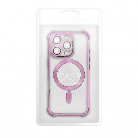 Case for iPhone 16 PLUS Antishock Electrocompatible with MagSafe pink