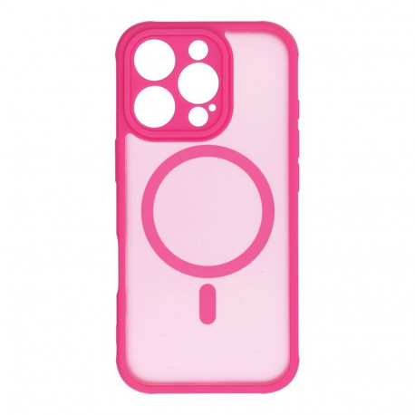 Case for iPhone 16 PRO Full Matte Mag Cover compatible with MagSafe pink