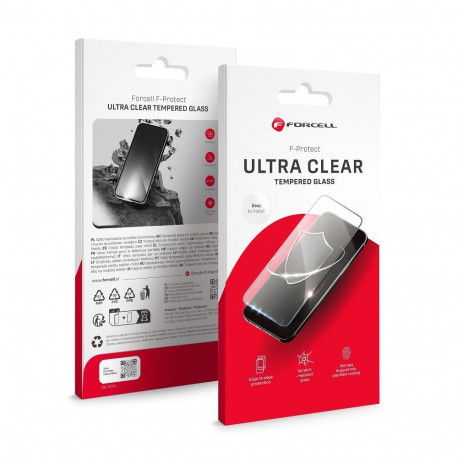 Tempered glass to Xiaomi Redmi 14C Forcell Ultra Clear Glass black