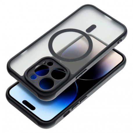 Case for Samsung A36 Full Matte Mag Cover compatible with MagSafe black