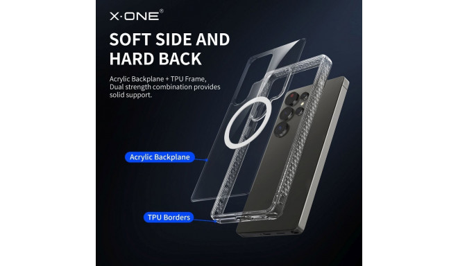 X-ONE Dropguard Magnetic Case Pro (comptible with MagSafe) for Samsung Galaxy S25 Ultra