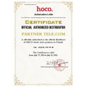 HOCO zinc alloy double razor shaver IPX7 HP31 silver