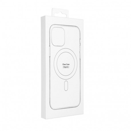 Case for Samsung S25 Clear Mag Cover (STR) compatible with MagSafe transparent