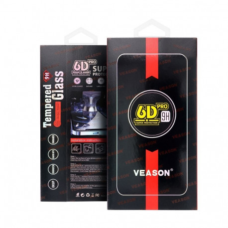 6D Pro Veason Glass - for Xiaomi Redmi 14C / 17C black