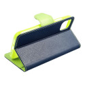 FANCY Book case for SAMSUNG A16 navy / lime FANCY Book case for SAMSUNG A16 navy / lime
