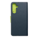 FANCY Book case for SAMSUNG A16 navy / lime FANCY Book case for SAMSUNG A16 navy / lime