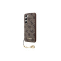 GUESS case for SAMSUNG S24 GUHCS24SGF4GBR (4G Charm) brown