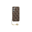 GUESS case for SAMSUNG S24 GUHCS24SGF4GBR (4G Charm) brown