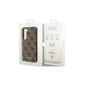 GUESS case for SAMSUNG S24 GUHCS24SGF4GBR (4G Charm) brown
