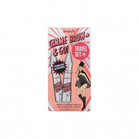 Benefit Gimme Brow+ & Go Brow Volumizing Fiber Gel Set (6g)