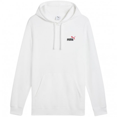 Bluza męska Puma Ess 2 Color Small No.1 Logo Hoodie TR biała 684719 02 2XL