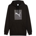 Bluza męska Puma Ess Logo Lab Hoodie FL czarna 684669 01 L
