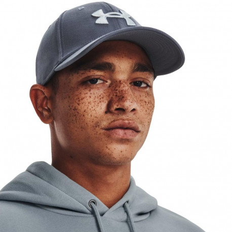 Czapka z daszkiem męska Under Armour Blitzing ciemnoszara 1376700 044  S/M
