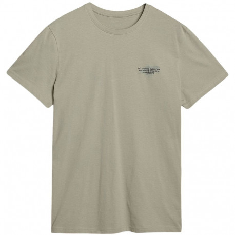 Koszulka męska 4F M1974 oliwkowa 4FWSS25TTSHM1974 44S S