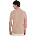 Koszulka męska polo 4F M407 beżowa 4FWSS25TPTSM407 83S  S