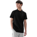 Koszulka męska polo 4F M367 głęboka czerń 4FWMM00TPTSM367 20S  2XL