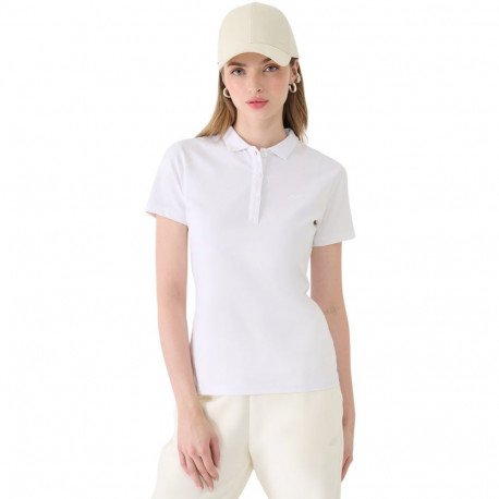 Koszulka damska polo 4F F514 biała 4FWMM00TPTSF514 10S S