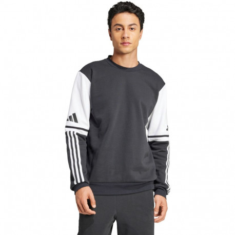Adidas meeste pusa Squadra 25 Sweat Crew JE2780 L, must