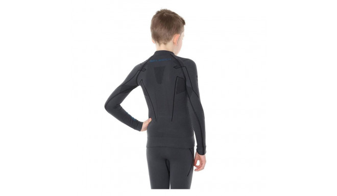Bluza termoaktywna dla dzieci Brubeck Thermo grafitowa LS13640 152/158cm