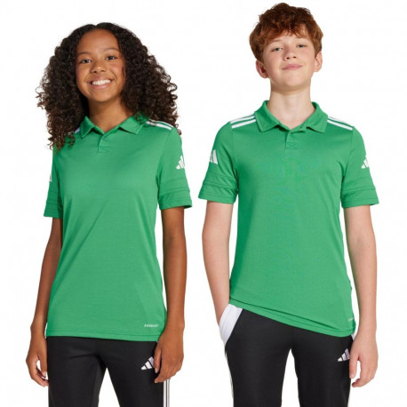 Koszulka dla dzieci adidas Squadra 25 Polo zielona JY3410 152cm