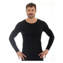 Bluza termoaktywna męska Brubeck Comfort Wool czarna LS11600 M