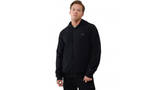 Bluza męska 4F M1537 głęboka czerń 4FWSS25TSWSM1537 20S S
