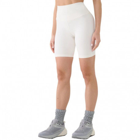 Legginsy damskie 4F F019 złamana biel 4FRSS25TFSTF019 11S L
