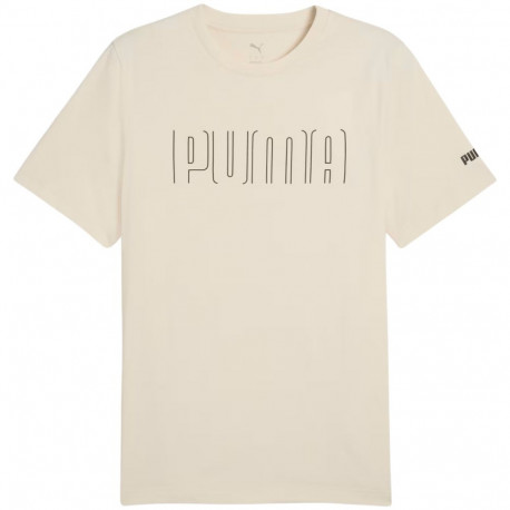Koszulka męska Puma Sport Graphic Tee beżowa 684617 87 2XL