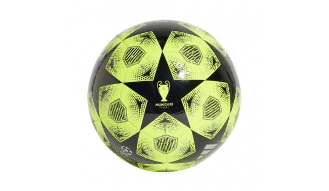 Piłka nożna adidas UCL Club 24/25 Knockout Stages żółto-czarna JH1282 5