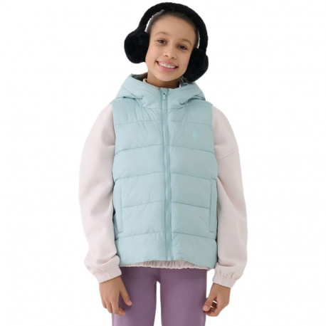 4F tüdrukute vest F166 4FJWSS25TVJAF166 47S 158cm, mündiroheline