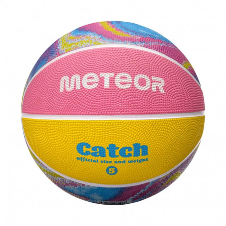 Piłka koszykowa Meteor Catch 5 kolorowa 16810 5