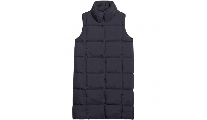 Kamizelka damska 4F F209 głęboka czerń 4FWSS25TVJAF209 20S S