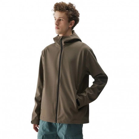 4F meeste softshell-jope M324 4FWSS25TSOFM324 81S 2XL, pruun