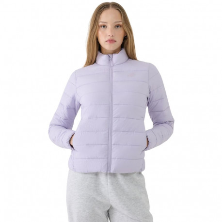 Kurtka damska pikowana 4F F533 jasny fiolet 4FWSS25TDJAF533 52S XL