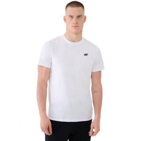Koszulka męska 4F M2256 biała 4FWMM00TTSHM2256 10S XXL