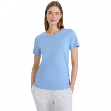 4F naiste t-särk F2356 4FWMM00TTSHF2356 32S L, denim