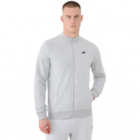 Bluza męska 4F M1463 chłodny jasny szary melanż 4FWMM00TSWSM1463 27M S