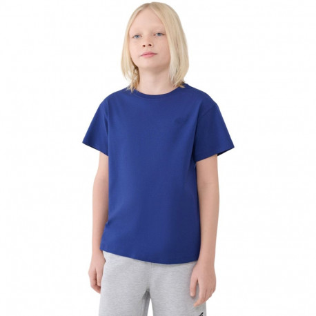 Koszulka dla chłopca 4F M2324 kobalt 4FJWSS25TTSHM2324 36S 146cm