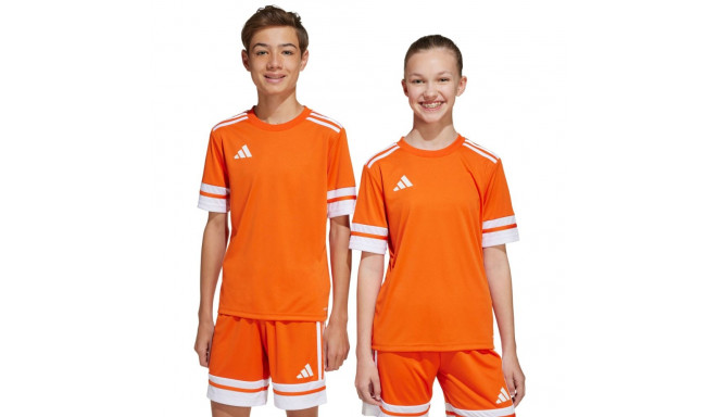Koszulka dla dzieci adidas Squadra 25 pomarańczowa JC8666 116cm