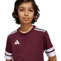 Koszulka dla dzieci adidas Squadra 25 bordowa JC8667 140cm