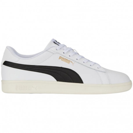 Buty Puma Smash 3.0 L biało-czarne 390987 03 39