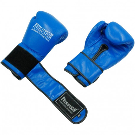 Evolution poksikindad PRO RB-1510, 1512 professionaalsed naturaalsest nahast 10, sinised