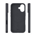 Etteri Silicone Mag case for iPhone 16 Plus 6,7" black
